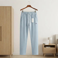 Men's Casual Light Blue Jogger Trouser view 1