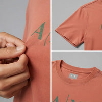 Urban Coral Oversized Graphic T-Shirt view 4
