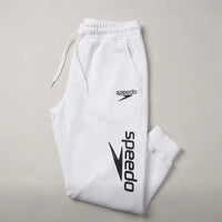 Speedo White Fleece Track Trouser view 4