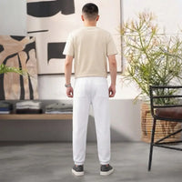 Speedo White Fleece Track Trouser view 3