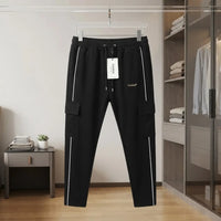 Men's Stylish Black Cargo Jogger Trouser view 1