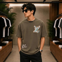 Urban Bunny Graphic Oversized T-Shirt