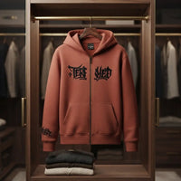 Terracotta/REVO Gothic Full-Zip Hoodie view 1
