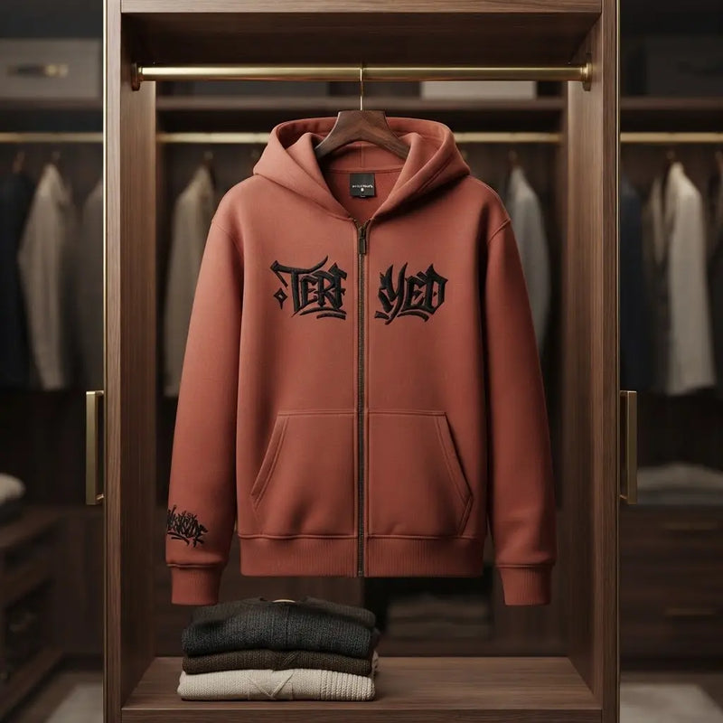 Terracotta/REVO Gothic Full-Zip Hoodie