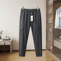 Men's Stylish Black Cargo Jogger Trouser view 2