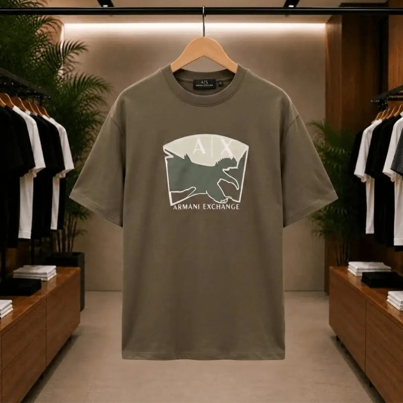 Urban Eagle Graphic Oversized T-Shirt