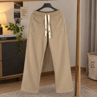 Men’s Khaki Low-Cut Drawstring Trouser view 6
