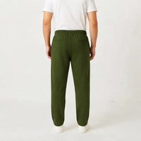 Classic Olive Fleece Joggers Trouser view 5