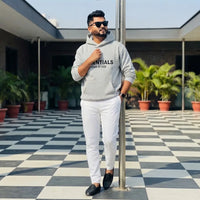 Fear of God Essentials Grey Button-Pocket Fleece Hoodie view 2