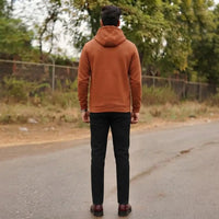Stand-Collar Pullover Fleece Hoodie view 6