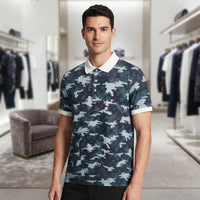 Louis Vuitton Monogram Camouflage Print Short-Sleeved Polo Shirt