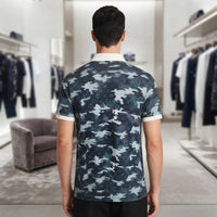 Louis Vuitton Monogram Camouflage Print Short-Sleeved Polo Shirt