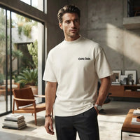 Coletia Unión Mock-Neck / High-Neck Oversized Streetwear T-Shirt