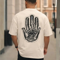 Coletia Unión Mock-Neck / High-Neck Oversized Streetwear T-Shirt