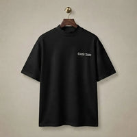 Coletia Unión Mock-Neck / High-Neck Oversized Streetwear T-Shirt