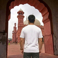 Men's Minimalist Contrast-Pocket T-Shirt view 3