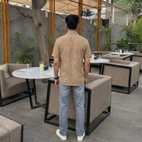 Desert Contour Print Casual Shirt view 3