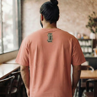 Urban Coral Oversized Graphic T-Shirt view 3