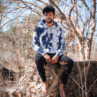 Hollister Tie-Dye Graphic Logo Fleece Hoodie view 2