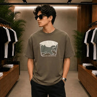 Urban Eagle Graphic Oversized T-Shirt