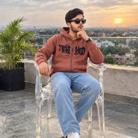 Terracotta/REVO Gothic Full-Zip Hoodie view 2