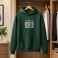 Minimalist Grunge Streetwear Hoodie view 1