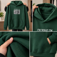 Minimalist Grunge Streetwear Hoodie view 4