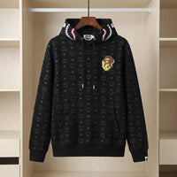 MCM x BAPE Co-Branded Shark Head Hoodie view 1
