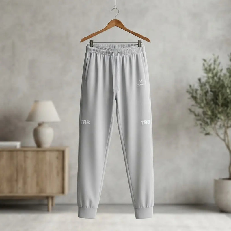 Light Grey Stretchable Jogger Trouser