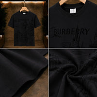 Burberry Graphic Sketch Print Crew-Neck T-Shirt